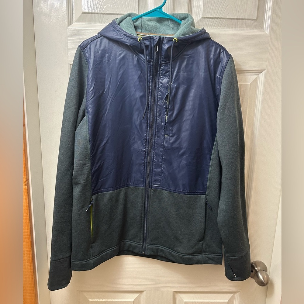 Smartwool Merino Sport Fleece Full Zip Hybrid Hoody Men’s Medium